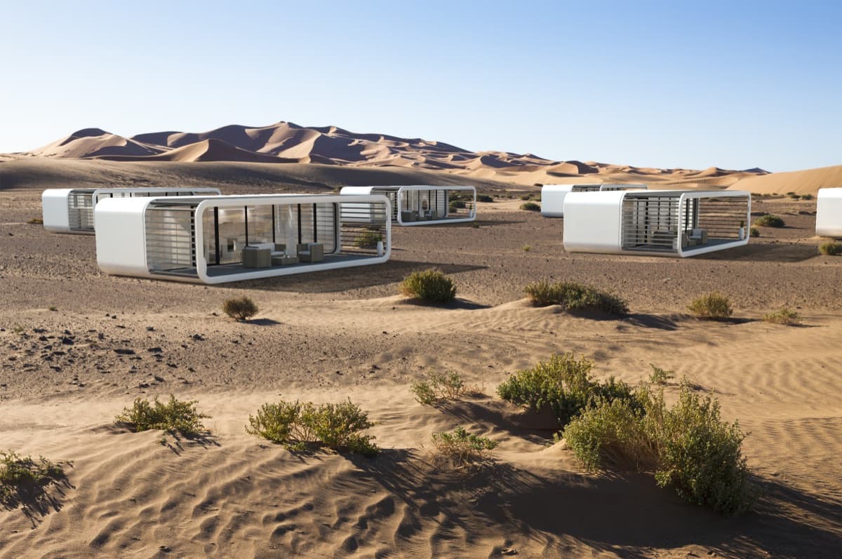 Modular resort view representing investor participation